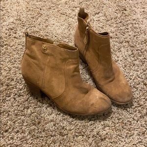 suede ankle boots booties